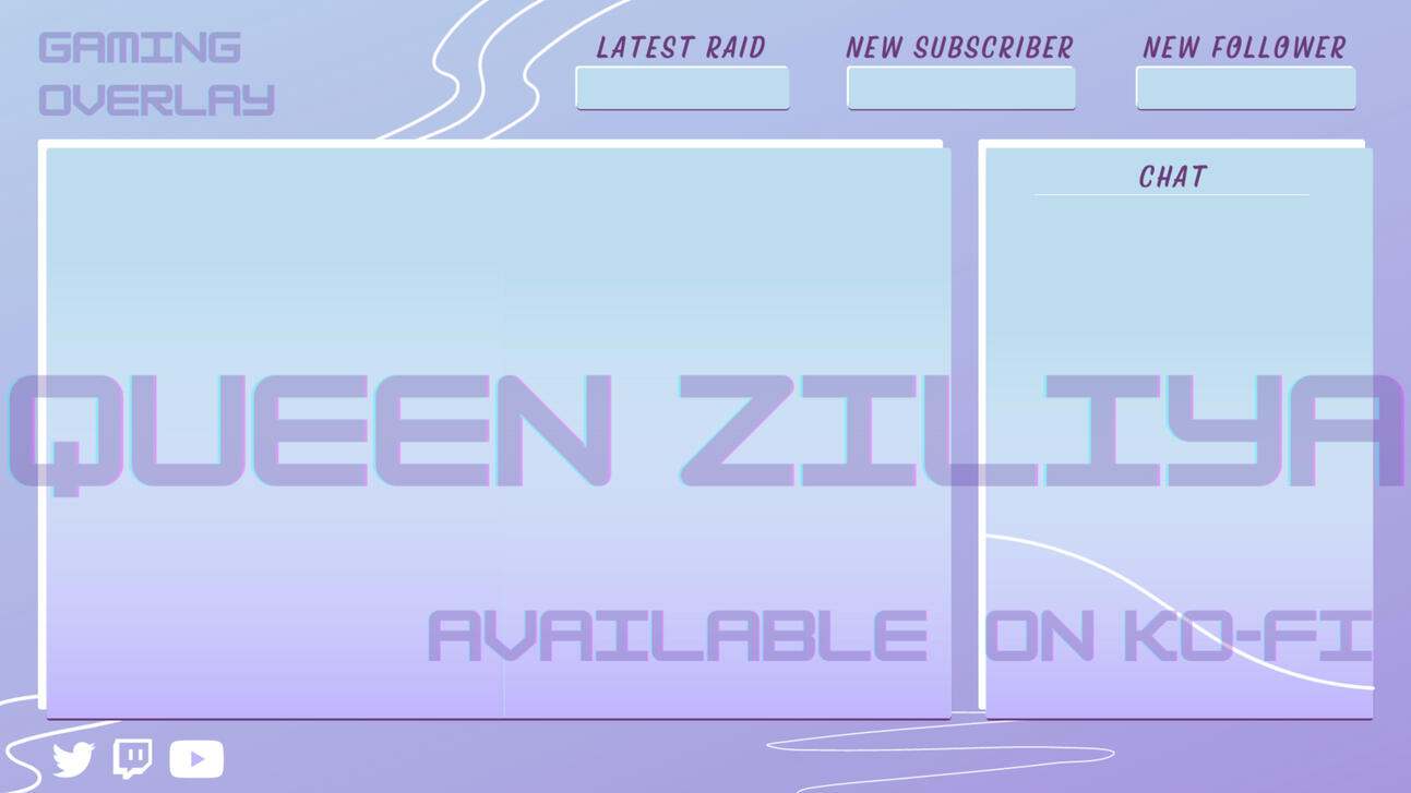 Gaming Overlay with Just Chatting